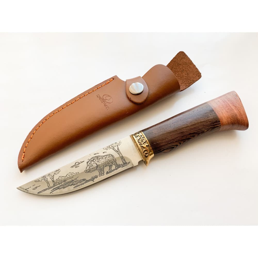 Lovački Nož Gravura Vepra 65X13