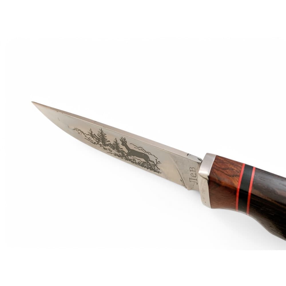 Lovački Nož Gravura Jelena 65X13