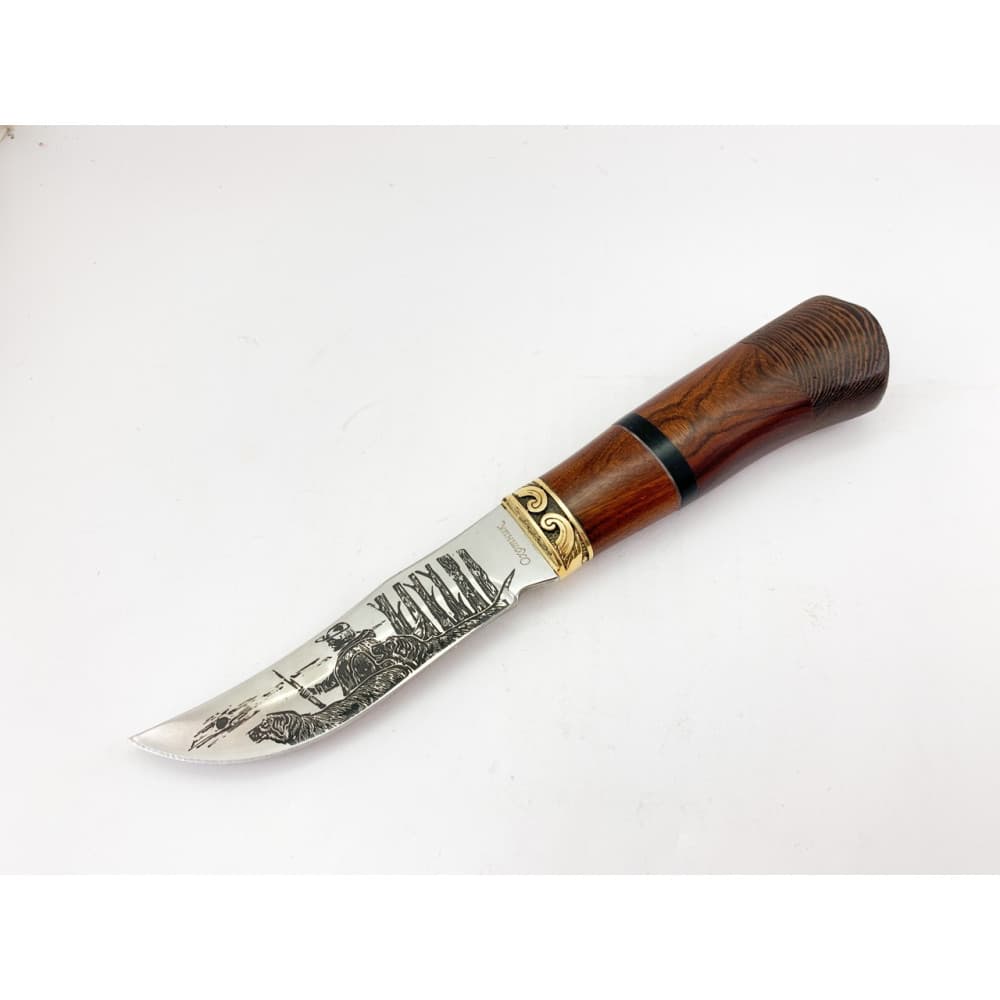 Lovački Nož Gravura Lovca 65X13