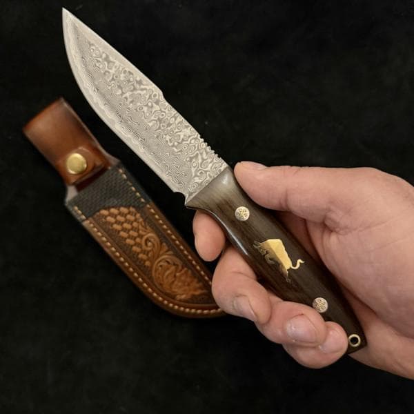 Lovacki Noz Der Hunt Bul - Damaskus